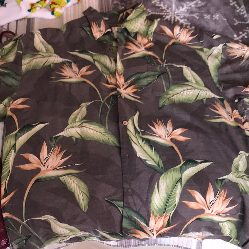 Floral Hawaiian shirt